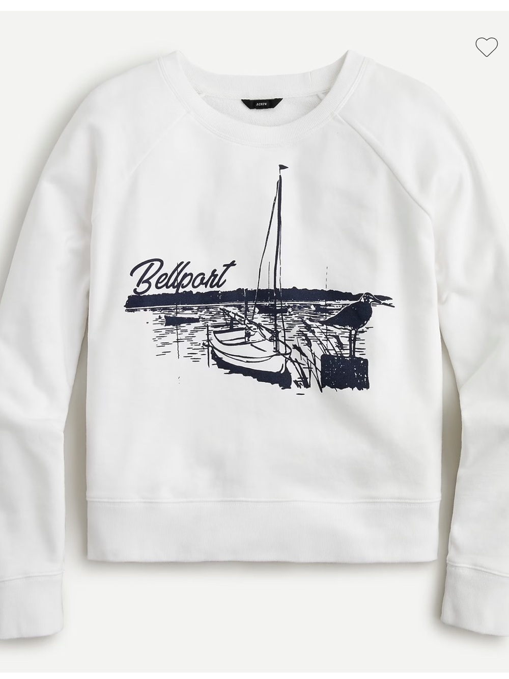 Bellport sweatshirt in original cotton terry